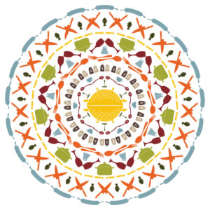 Zirkus Design | Vector Mandala | Cocinitas Dingbats Font Mandala | Vintage Color | | Mandala Designer