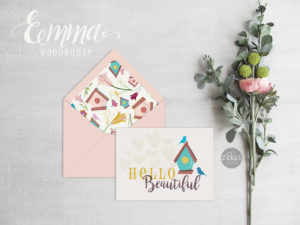 Zirkus Design | Emma Woodhouse Surface Pattern Design Collection Card Envelope Mockup