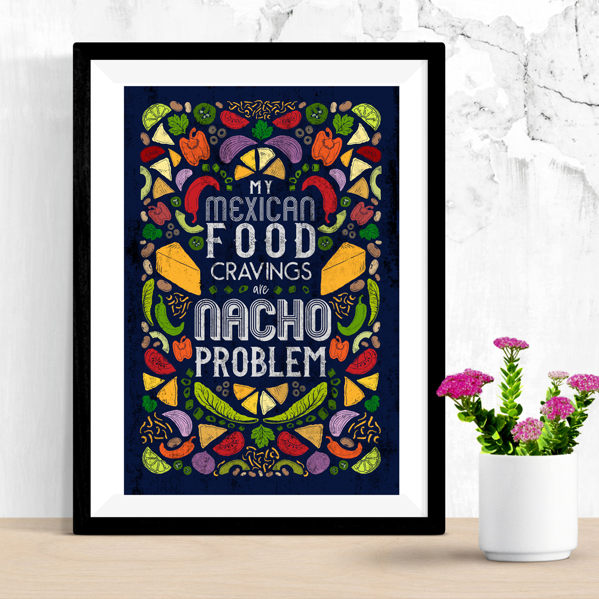 Zirkus Design // Blueprint NYC 2019 Recap + Lessons from a First-Time Attendee // Nacho Problem Tea Towel from Spoonflower